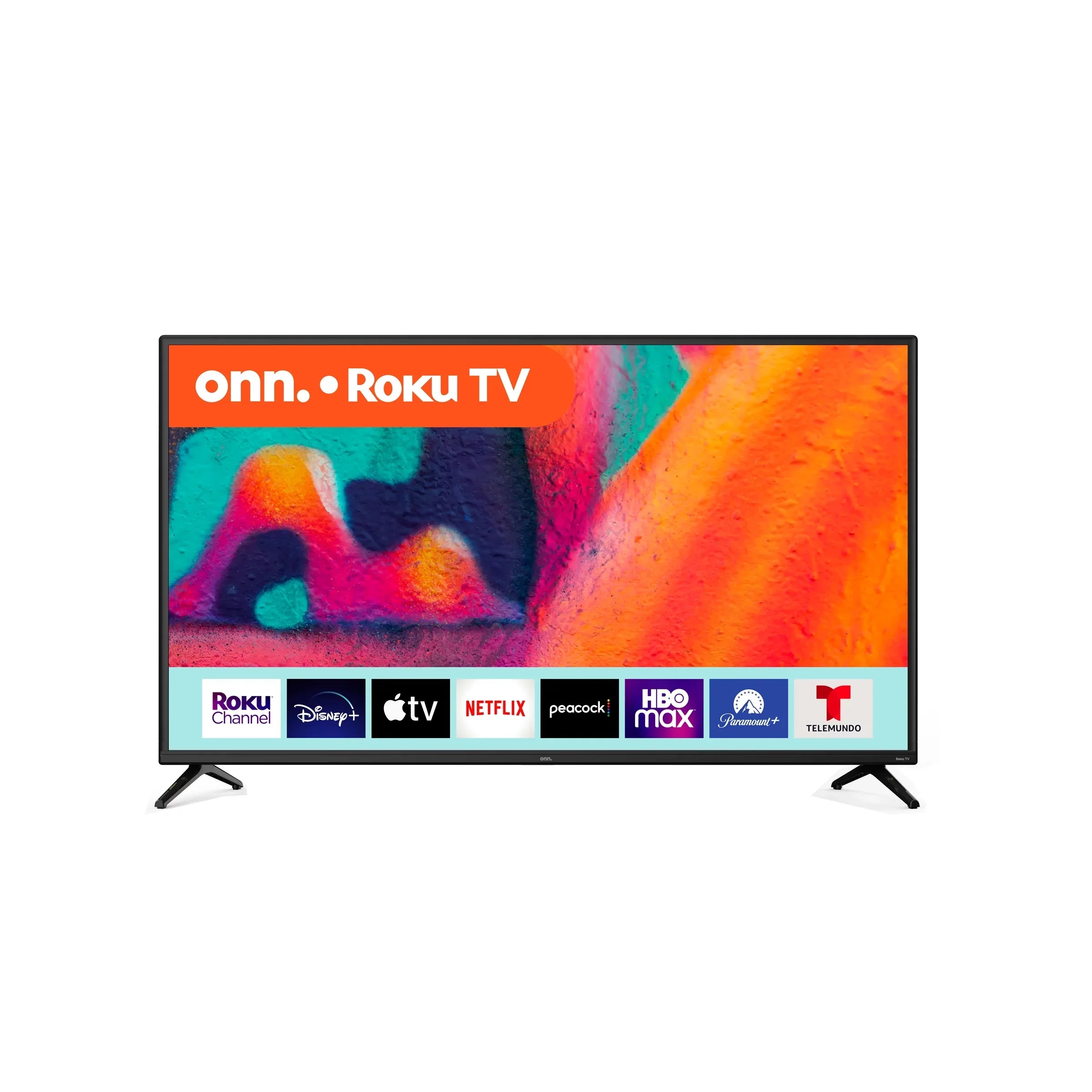 Restored onn. 42" Class FHD (1080P) LED Roku Smart TV 100068372 (Refurbished)