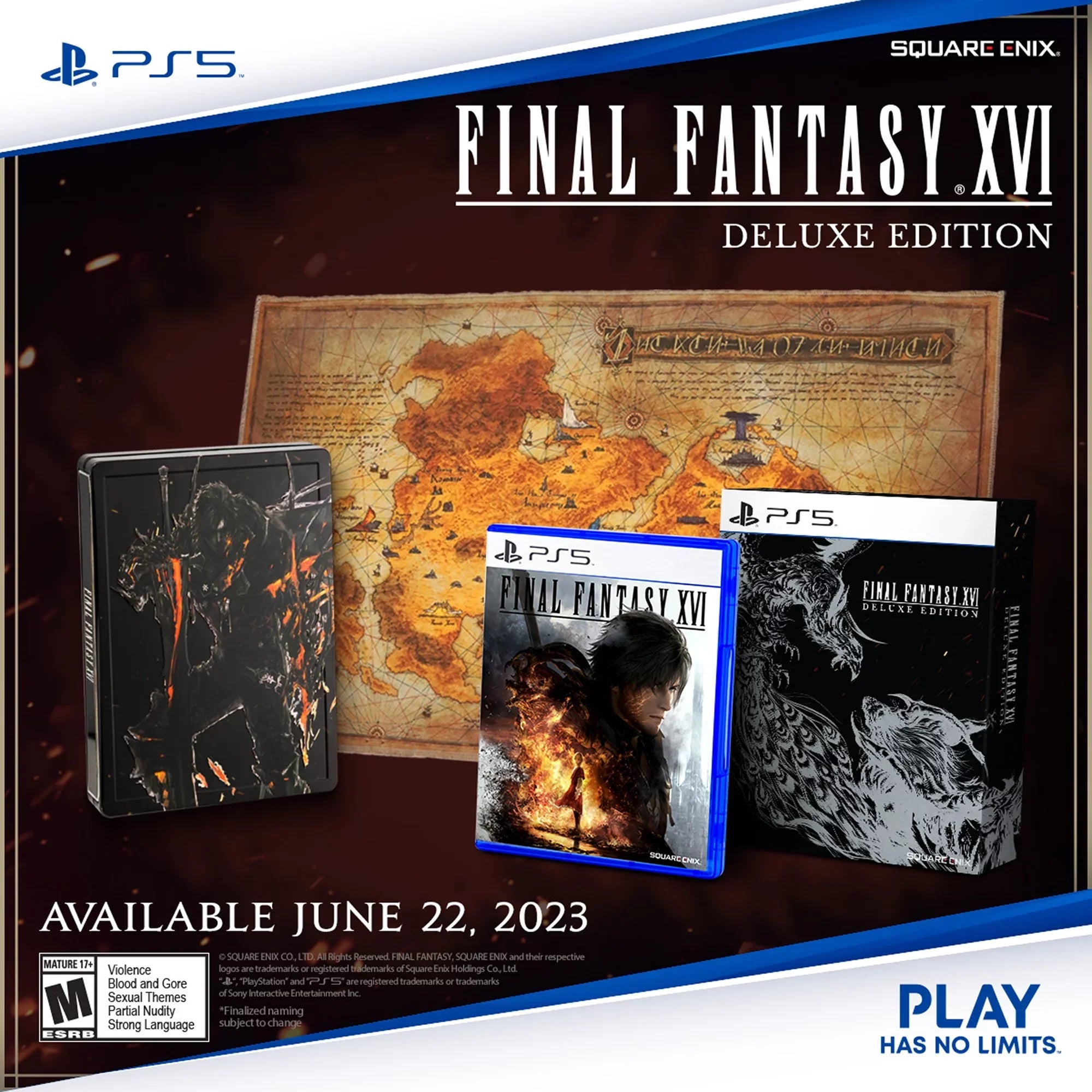 Final Fantasy XVI: Deluxe Edition - PlayStation 5