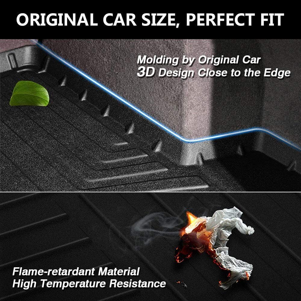 Car Rear Trunk Liner Cargo Mat Carpet for RAV4 2006-2012 Easy to Install