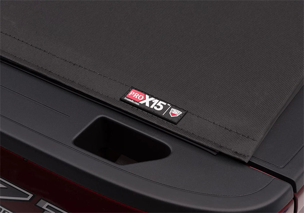 Truxedo Pro X15 Soft Roll Up Truck Bed Tonneau Cover | 1484101 | Compatible with 2005-2021 Nissan Frontier 6' 1" Bed (73.3")