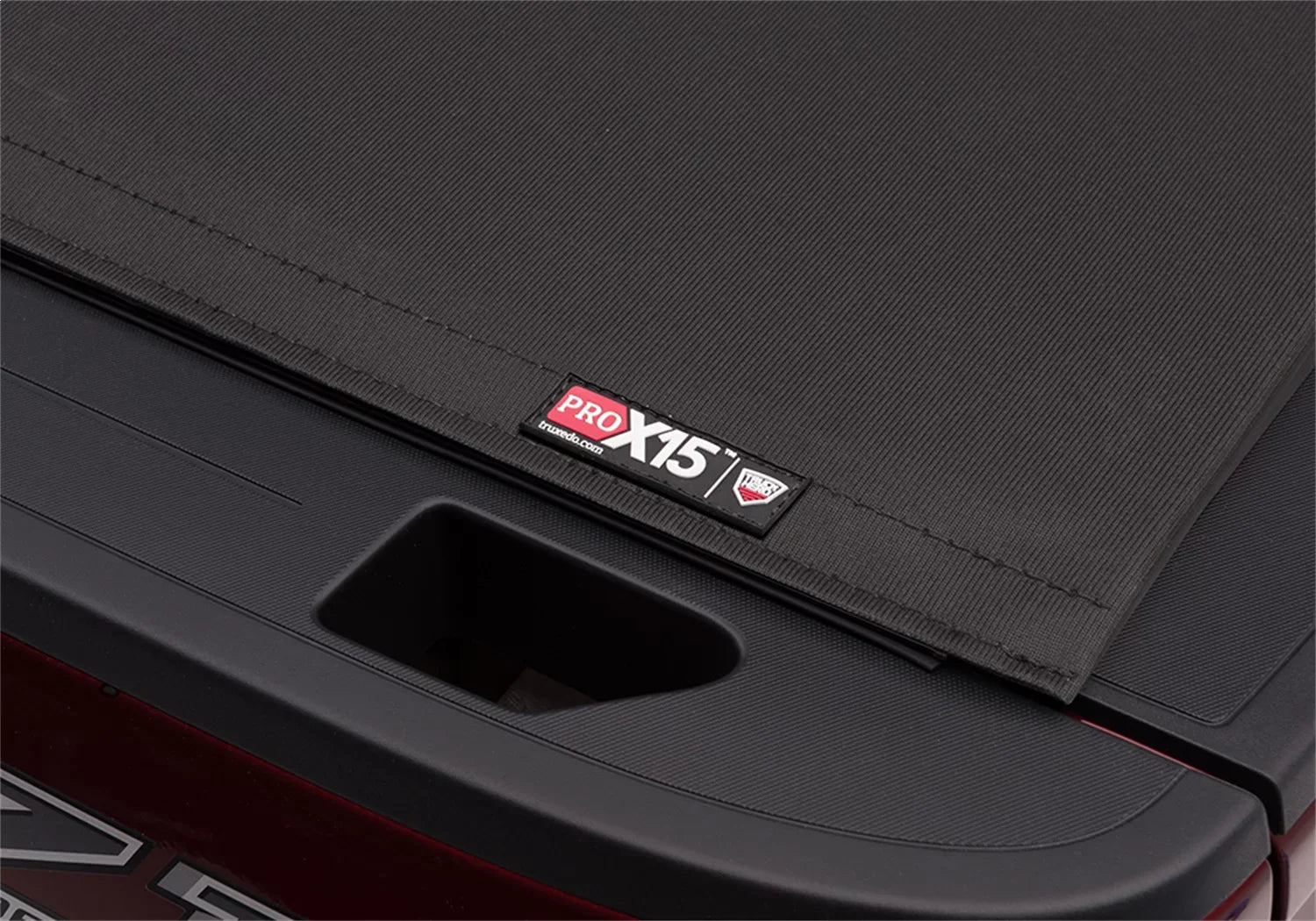 Truxedo Pro X15 Soft Roll Up Truck Bed Tonneau Cover | 1484101 | Compatible with 2005-2021 Nissan Frontier 6' 1" Bed (73.3")