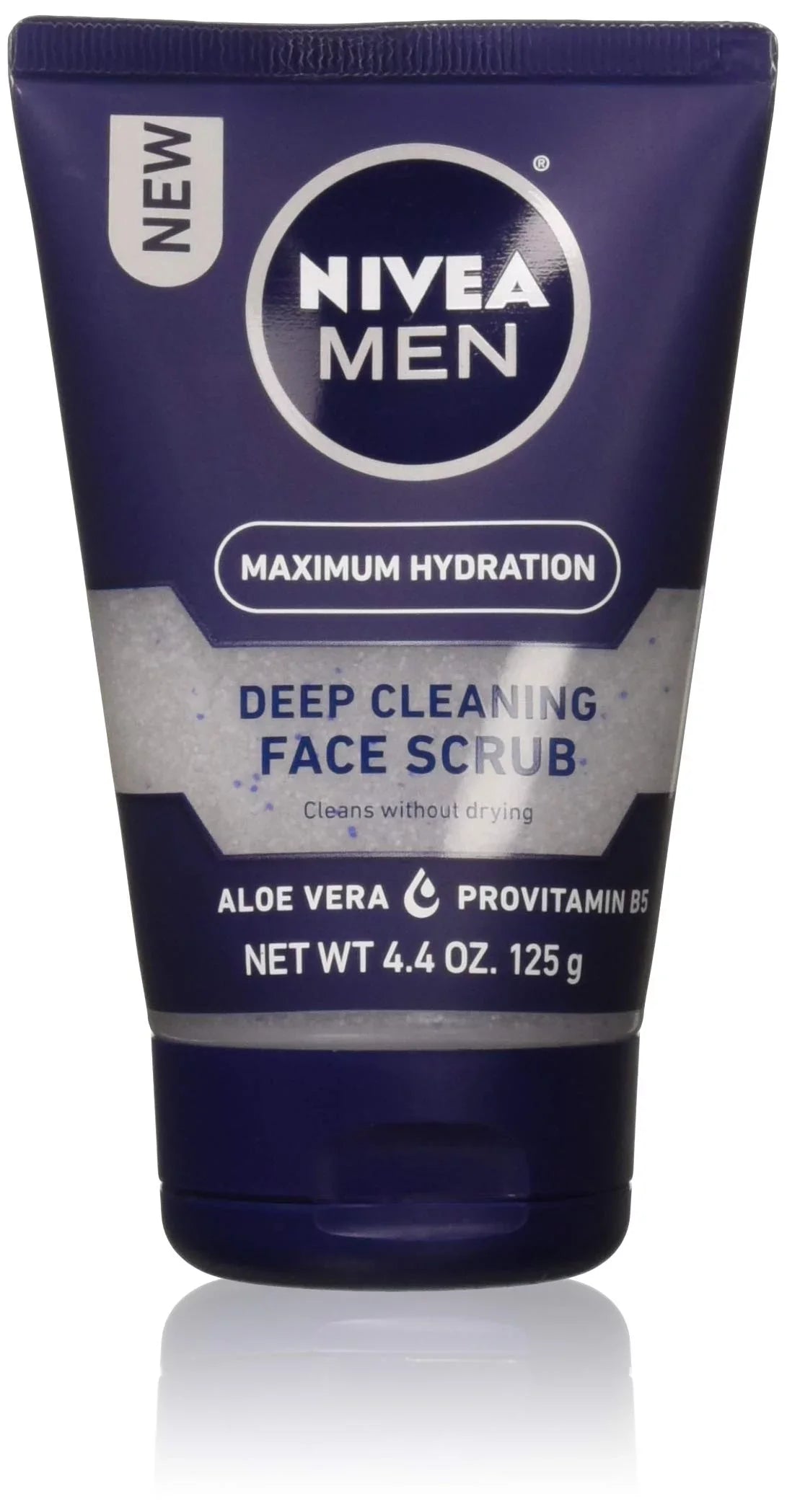 Nivea For Men Original, Deep Cleaning Face Scrub 4.4 Oz (Pack Of 2)