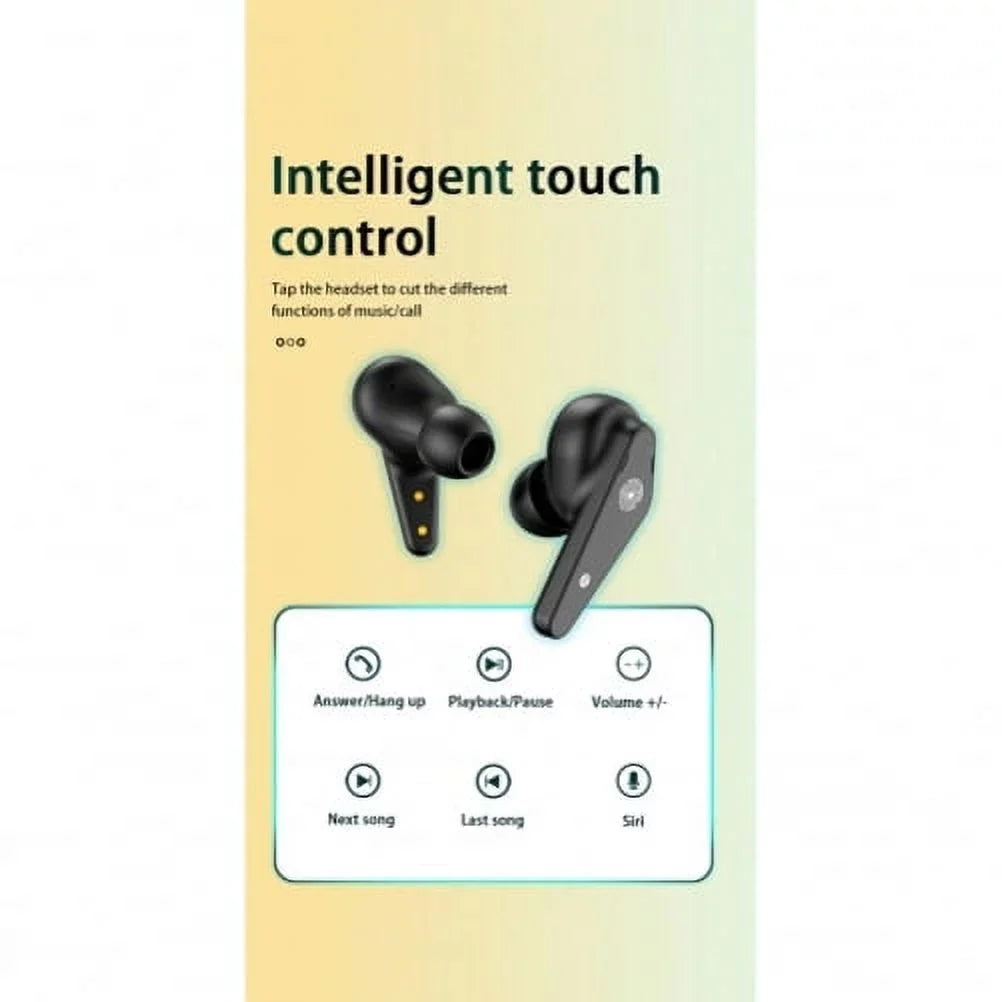 Wireless TWS Earphones for Amazon Fire Max 11 (2023) - Earbuds Headphones True Stereo Headset Hands-free Mic Charging Case Compatible With Amazon Fire Max 11 (2023) Tablet