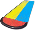 Vivazy 15.5ft Summer Backyard Quality Plastic Smooth Slick , Water Slides Inflatable Crash Pad