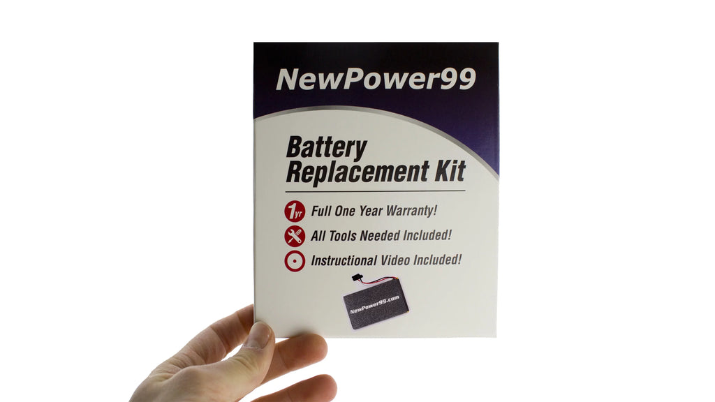 GALAXY Tab E Nook 9.6" Battery Replacement Kit with Tools, Video Instructions, Extended Life Battery and Full One Year Warranty