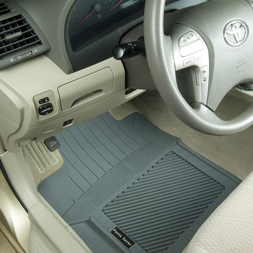 PantsSaver Custom Fit Automotive Floor Mats for Dodge Grand Caravan 2021 All Weather Protection for Cars, Trucks, SUV, Van, Heavy Duty Total Protection Jet