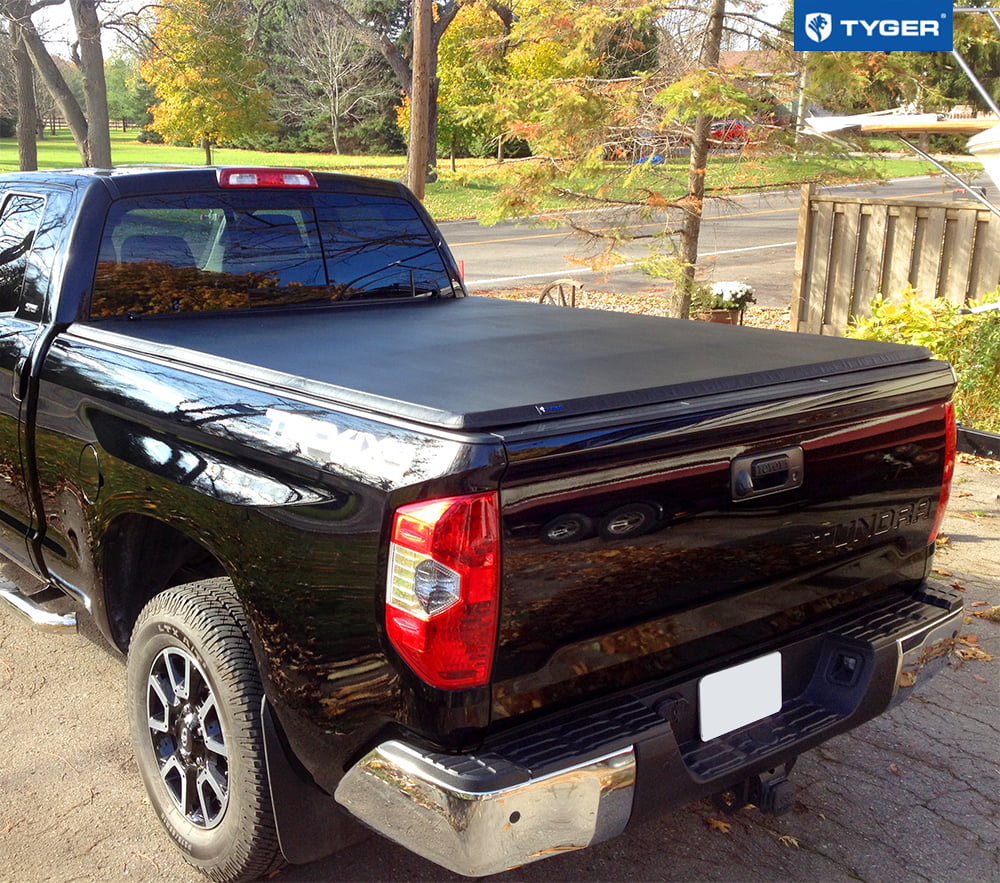 Tyger Auto T3 Soft Tri-fold Truck Bed Tonneau Cover Compatible with 2007-2013 Tundra | 6.5' Bed | TG-BC3T1033 | Vinyl