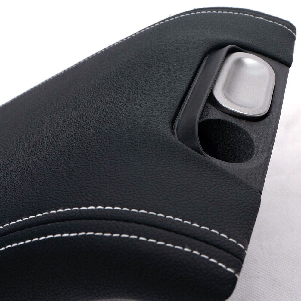 Teledu Center Console Arm Rest Lid Cover Fit For F150 2009-2014 Ford F-150 Dark New