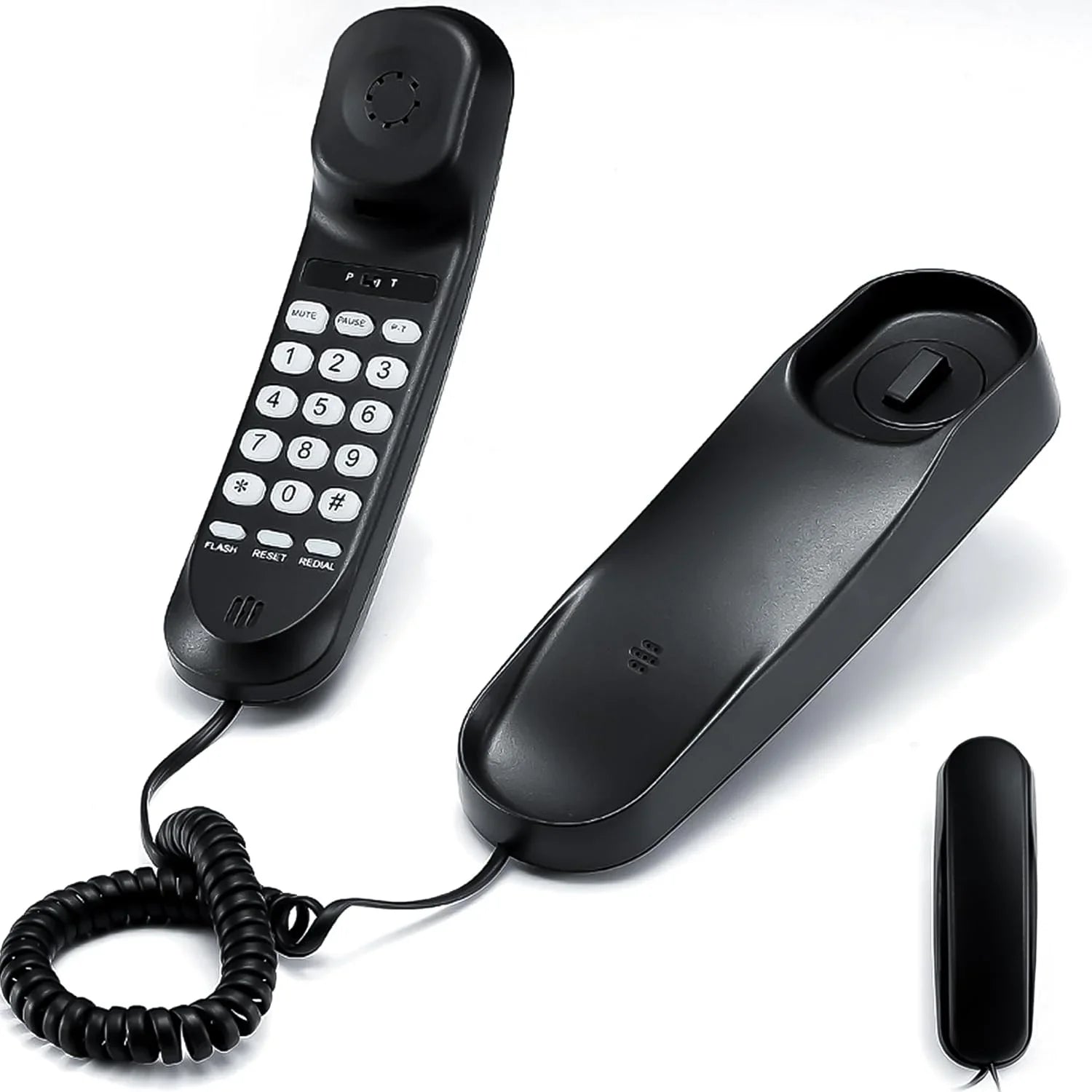 Corded Phone for Home, Durable landline Phone with Large Buttons for Seniors, Versatile Mini Phone for The Home,