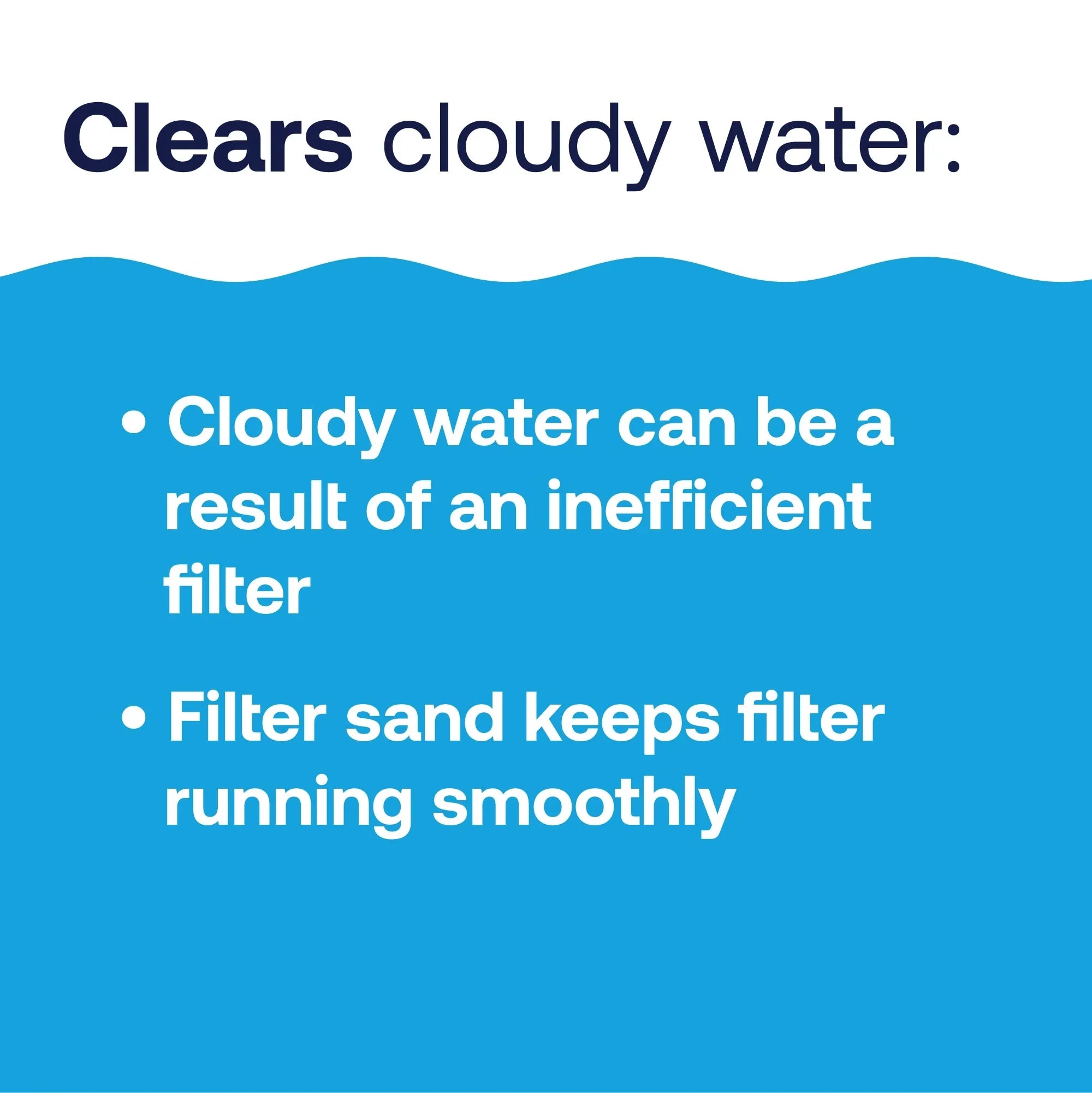 HTH Pool Care Pool Filter Sand for Swimming Pools, 50lb