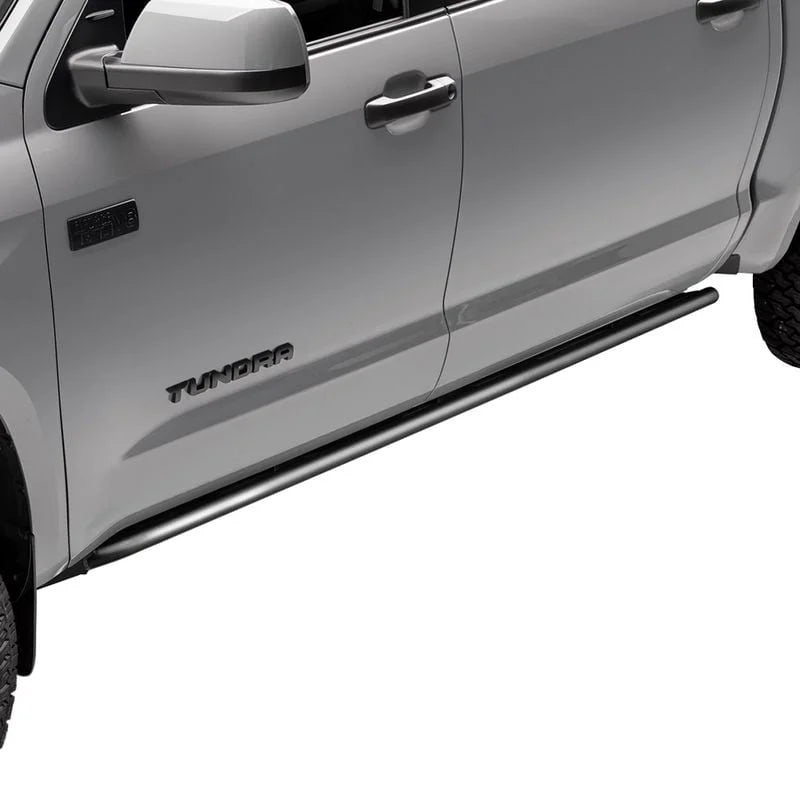 N-Fab by RealTruck Rkr Rails | Textured Dark | T074Rkrqc | Compatible with 2007-2021 Tundra Double Cab All Beds, SRW Gas