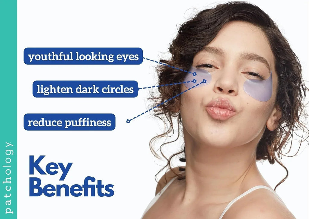 Patchology Flasatch Restoring Night Under Eye Gels Eye Masks, 30 Count