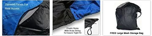 Custom Contour Fit Weatherproof Jet Ski Cover for Kawasaki 1100 STX DI 1997-1999 - Jet Color - All Weather - Trailerable - Protect from Rain & Sun! Includes Trailer Straps & Storage Bag