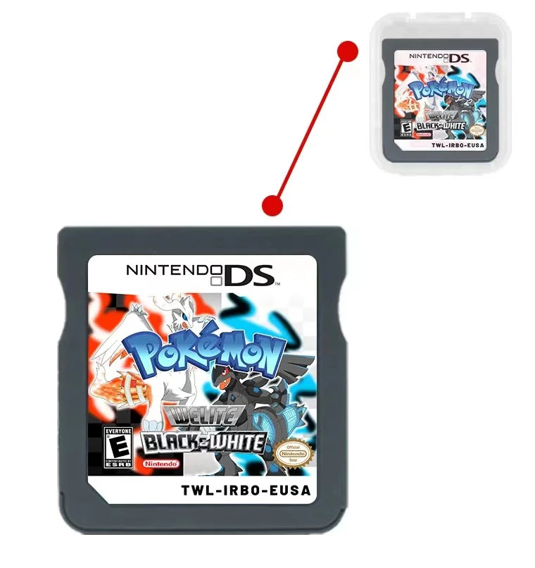 Pokémon Elite Jet & Elite White NDS Nintendo DS Only Game Card