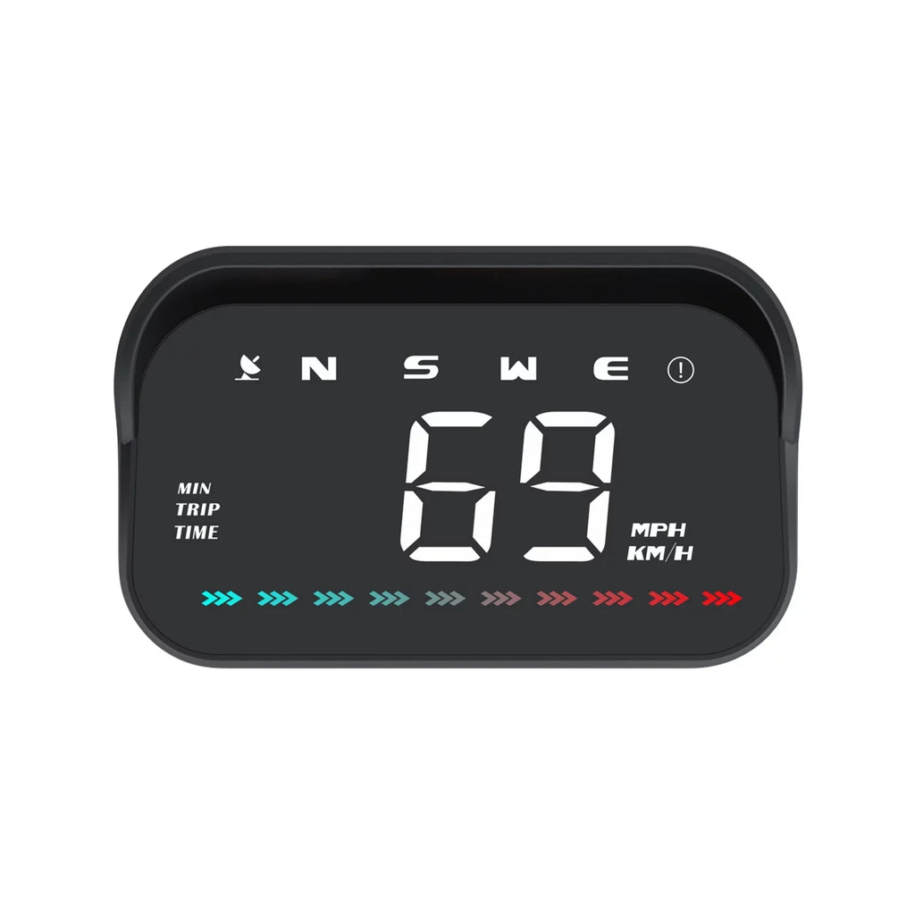 Pinnaco Heads-Up Display Digital Speedometer for Car GPS Speedometer with Overspeed Alarm