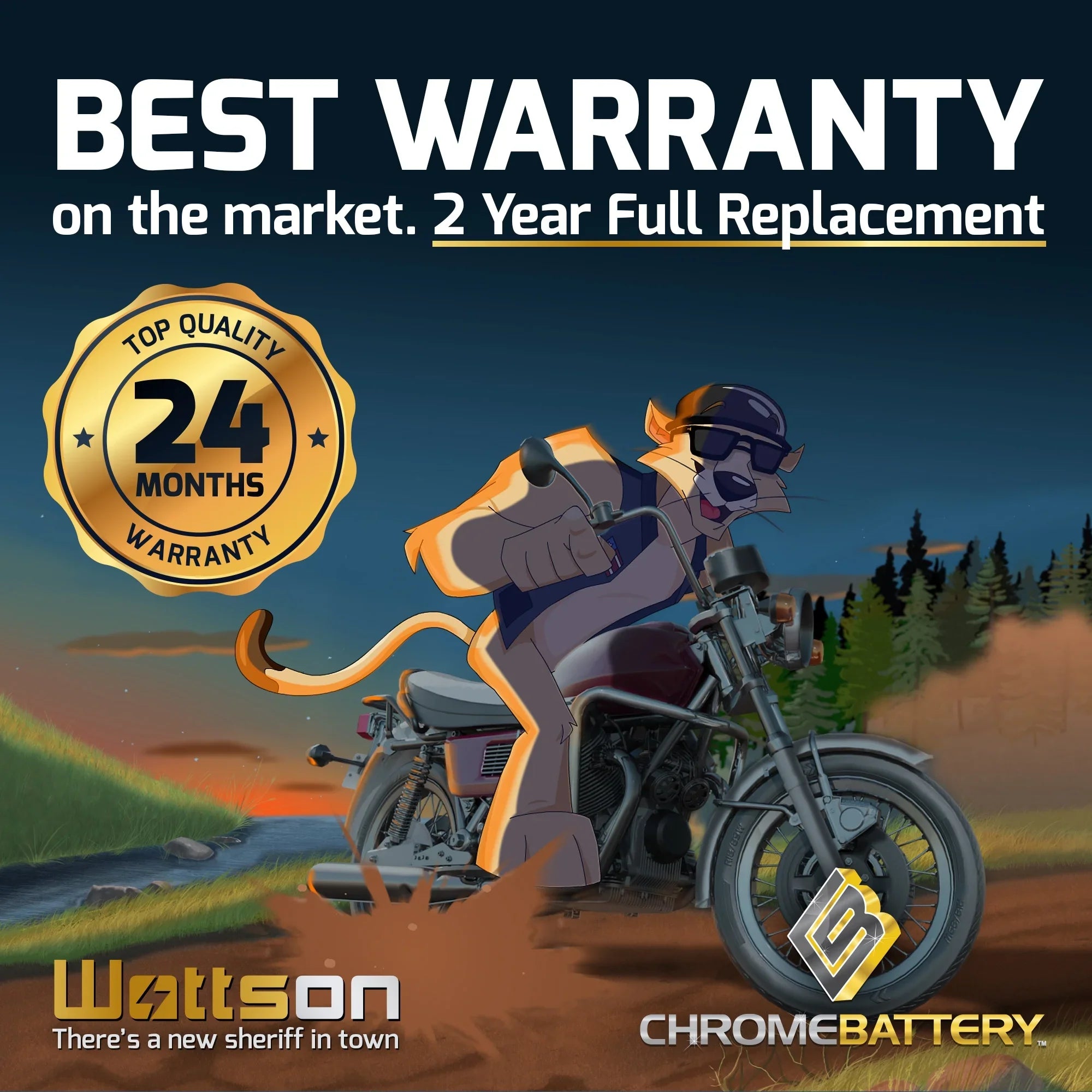 Chrome Battery 12V (12 Volts) 35Ah SLA Battery - T6 Terminals for Pride Dynamo / Jazzy / Jet 3 / Jet 7