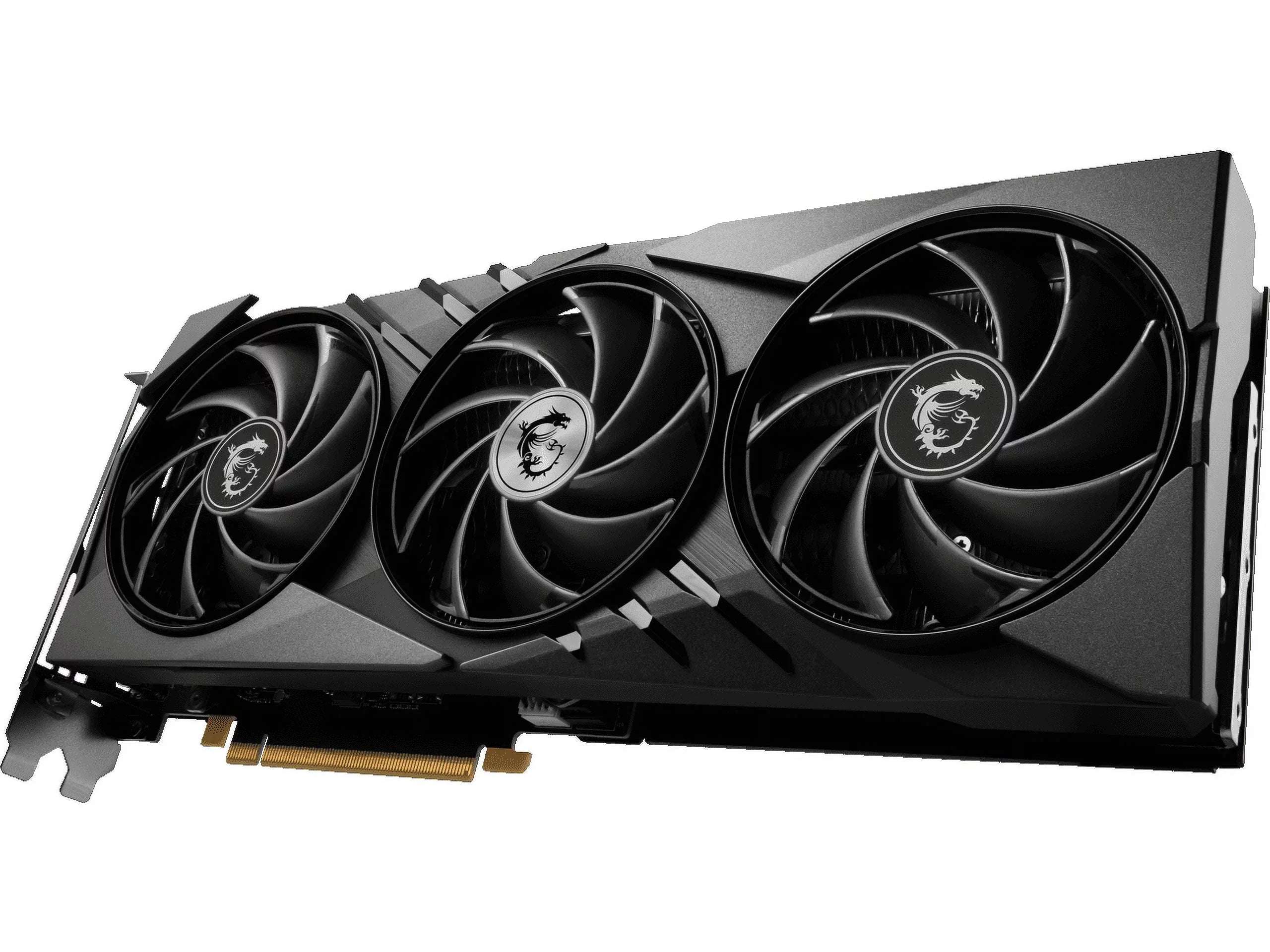MSI Gaming GeForce RTX 4070 12GB GDRR6X 192-Bit HDMI/DP Nvlink TORX Fan 4.0 Ada Lovelace Architecture Graphics Card (RTX 4070 Gaming X Slim 12G)