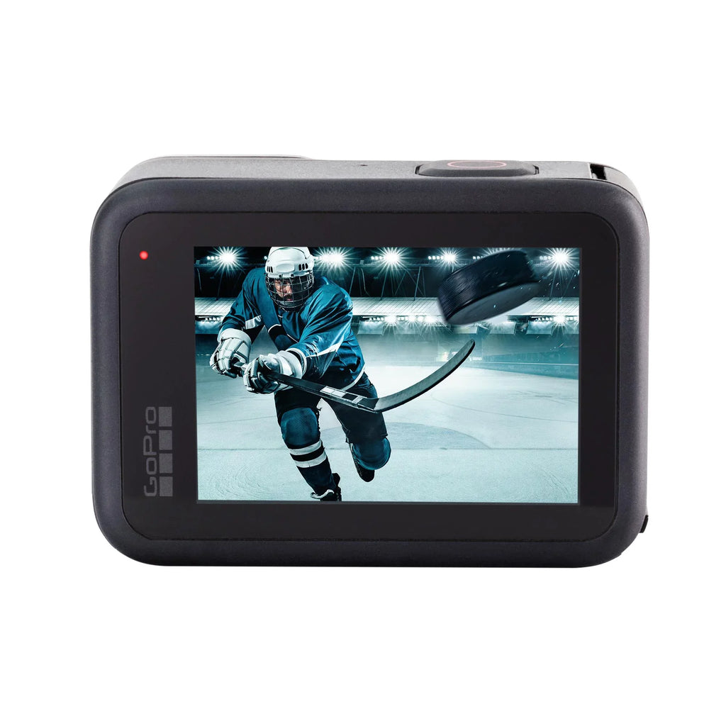 Ultimaxx Essential GoPro HERO10 (Hero 10) Ebony Bundle - Includes: 2x Replacement Batteries, Dual USB Charger, Water-Resistant Action Camera Case & Much More