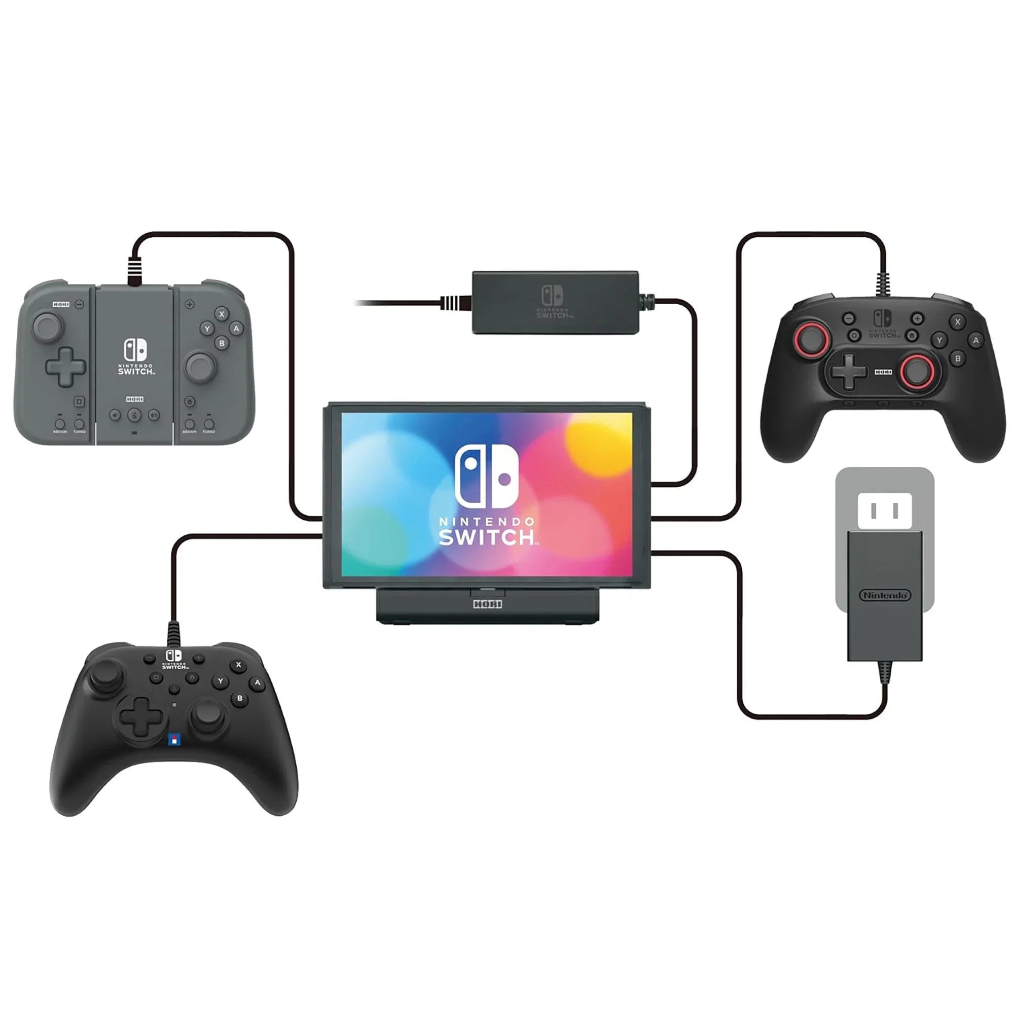 HORI Portable USB Play Stand for Nintendo Switch