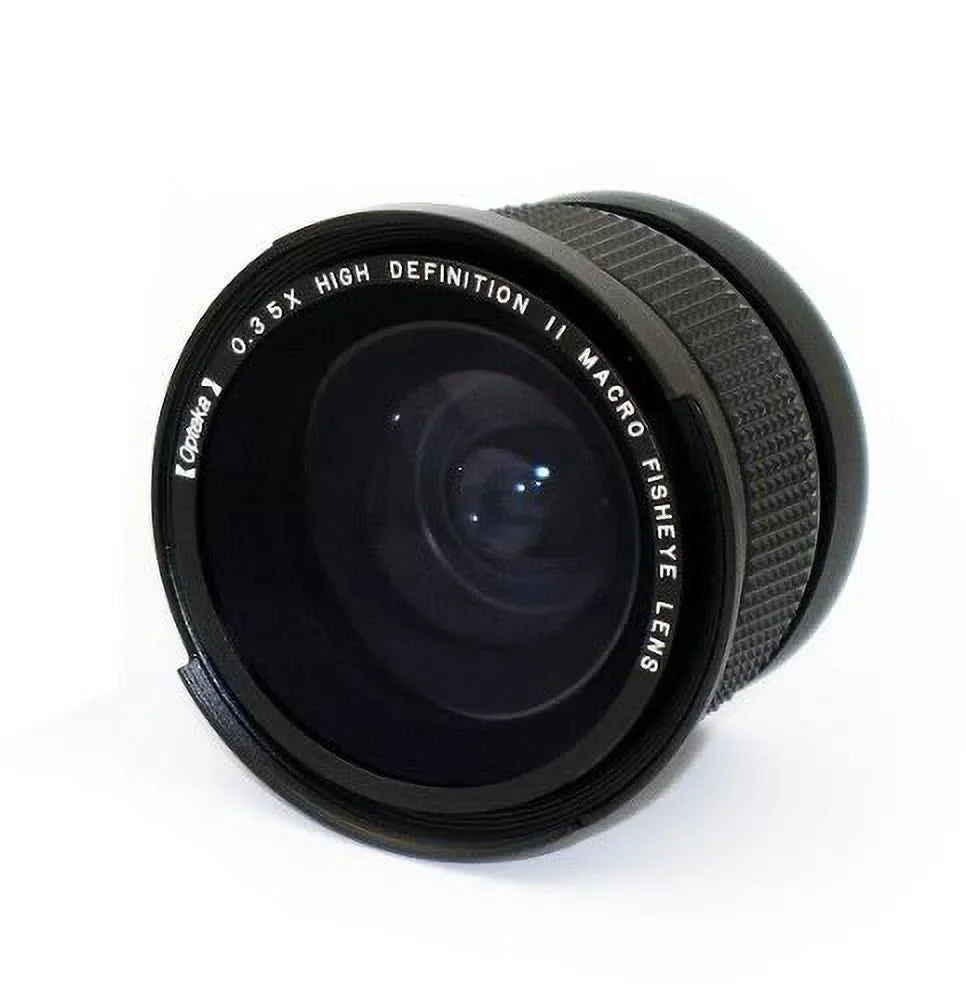 Opteka .35x High Definition II Super Wide Angle Panoramic Macro Fisheye Lens for PowerShot G7 & G9 Digital Camera