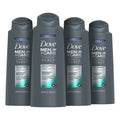 Dove Men + Care 2 In 1 Shampoo And Conditioner Dandruff Defense 4 Count 20.4 Oz