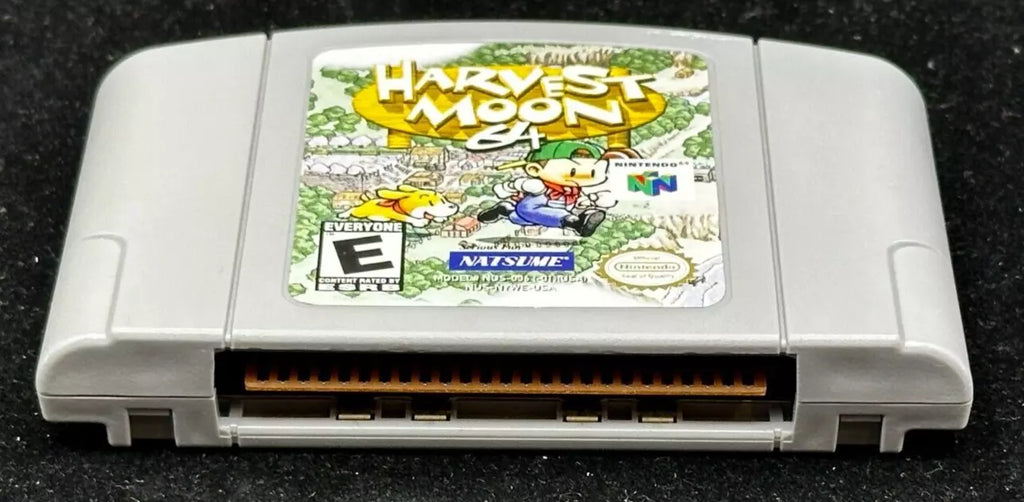 Harvest Moon 64 Nintendo 64 N64 Cassette Genuine Only NATSUME-