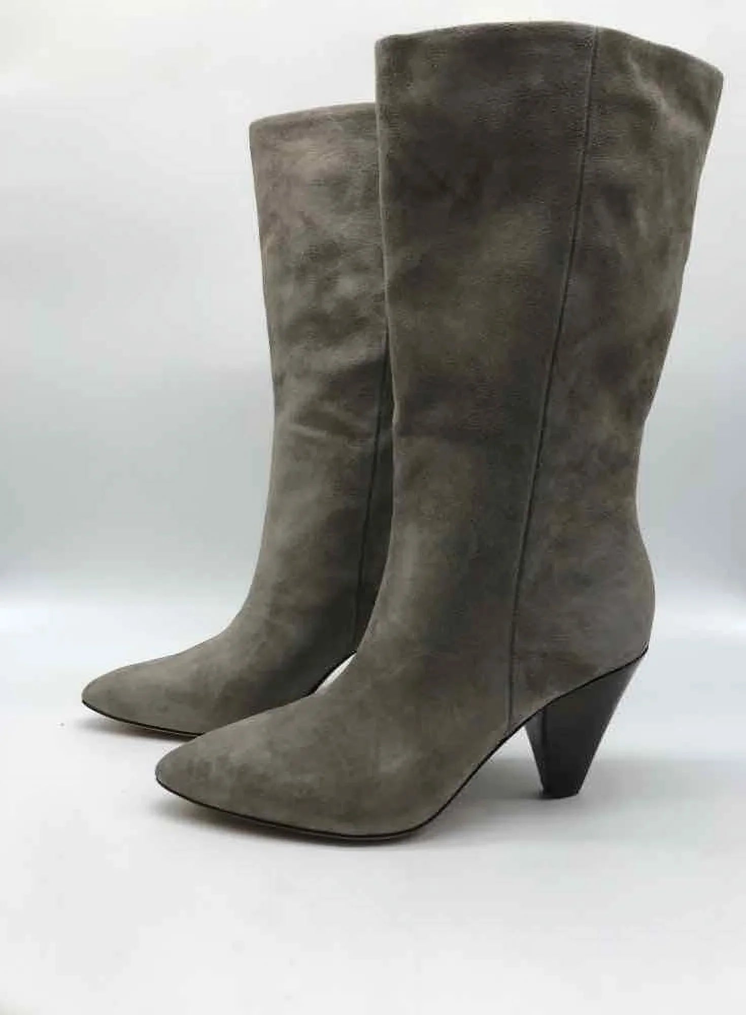 Pre-Owned Veronica Beard Grey Size 6 Tall Boots