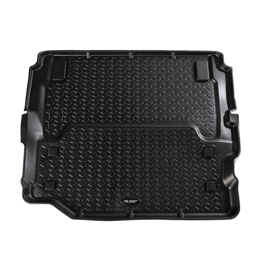 Rugged Ridge by RealTruck | 12975.51 All Terrain Cargo Liner, Full, Dark 2018-2020 Wrangler JL 2-Door Compatible with Select: 2018-2019 Jeep Wrangler Unlimited, 2020 Jeep Wrangler