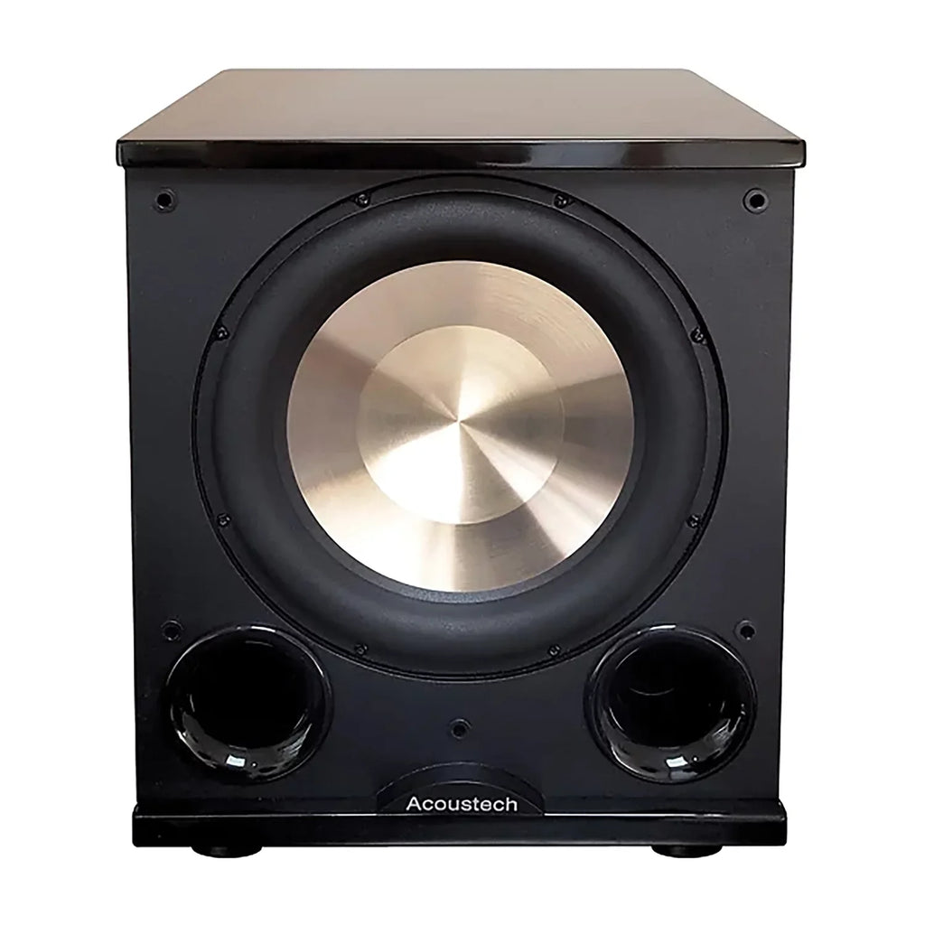 BIC America PL-200II Acoustech PL-200 II Indoor 250-Watt-Continuous Powered Subwoofer, Dark