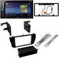 KIT605 Bundle with Pioneer Multimedia DVD Car Stereo and Installation Kit - for 2014-2016 Corolla W/Grey Dash / Touchscreen - Backup Camera, Double Din Mounting Kit