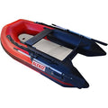 ALEKO Inflatable Air Floor Fishing Boat - 8.4 Foot - Red and Jet