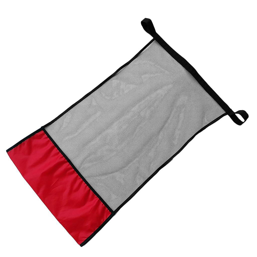 kesoto 6xFloating Pool Noodle Chair Net Mesh Float Swimming Seat Red
