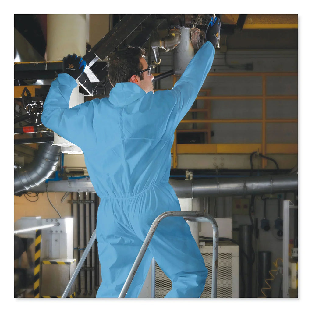 Kleenguard™ A20 Breathable Particle Protection Coveralls, X-large, Blue, 24/carton Kcc58514