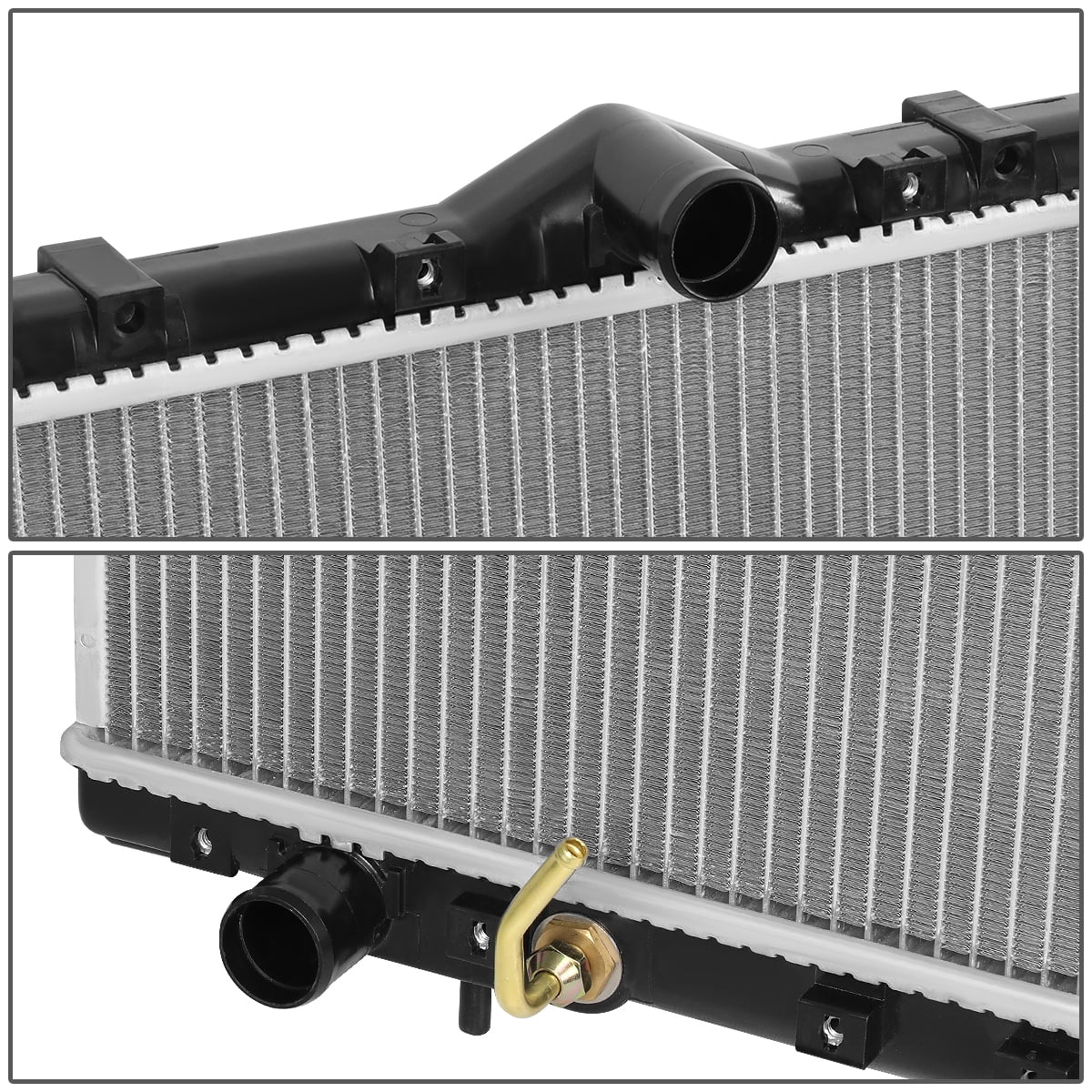 DNA Motoring OEM-RA-1892 Aluminum Radiator For 1995-2000 Chrysler Sebring Dodge Avenger 2.5L V6 AT 96 97 98 99