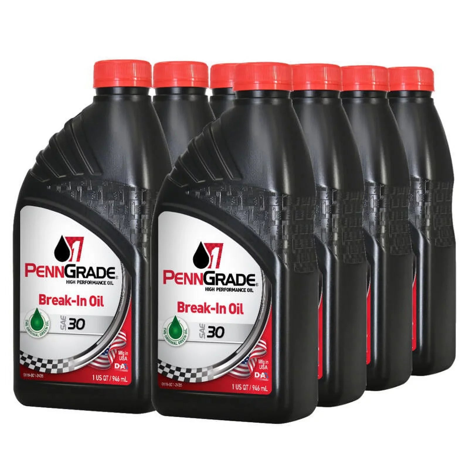 PENN GRADE 1 71206, Break-In Oil SAE 30, Works with Diesel and Gasoline Engines, 8 Quart