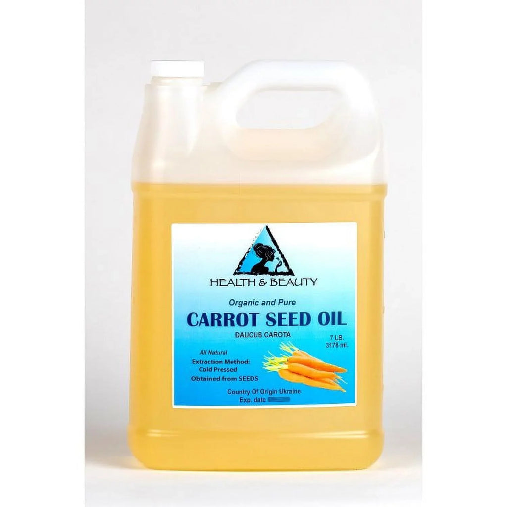 Carrot Seed Oil Organic Carrier Cold Pressed Premium Fresh 100% Pure 7 Lb