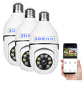 Edenn i-defend bulbs security camera 3 pack