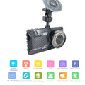 4\\\" Touch Screen Dual Dash Cam 1080P Car DVR Recorder Front Rear Camera G-Sensor