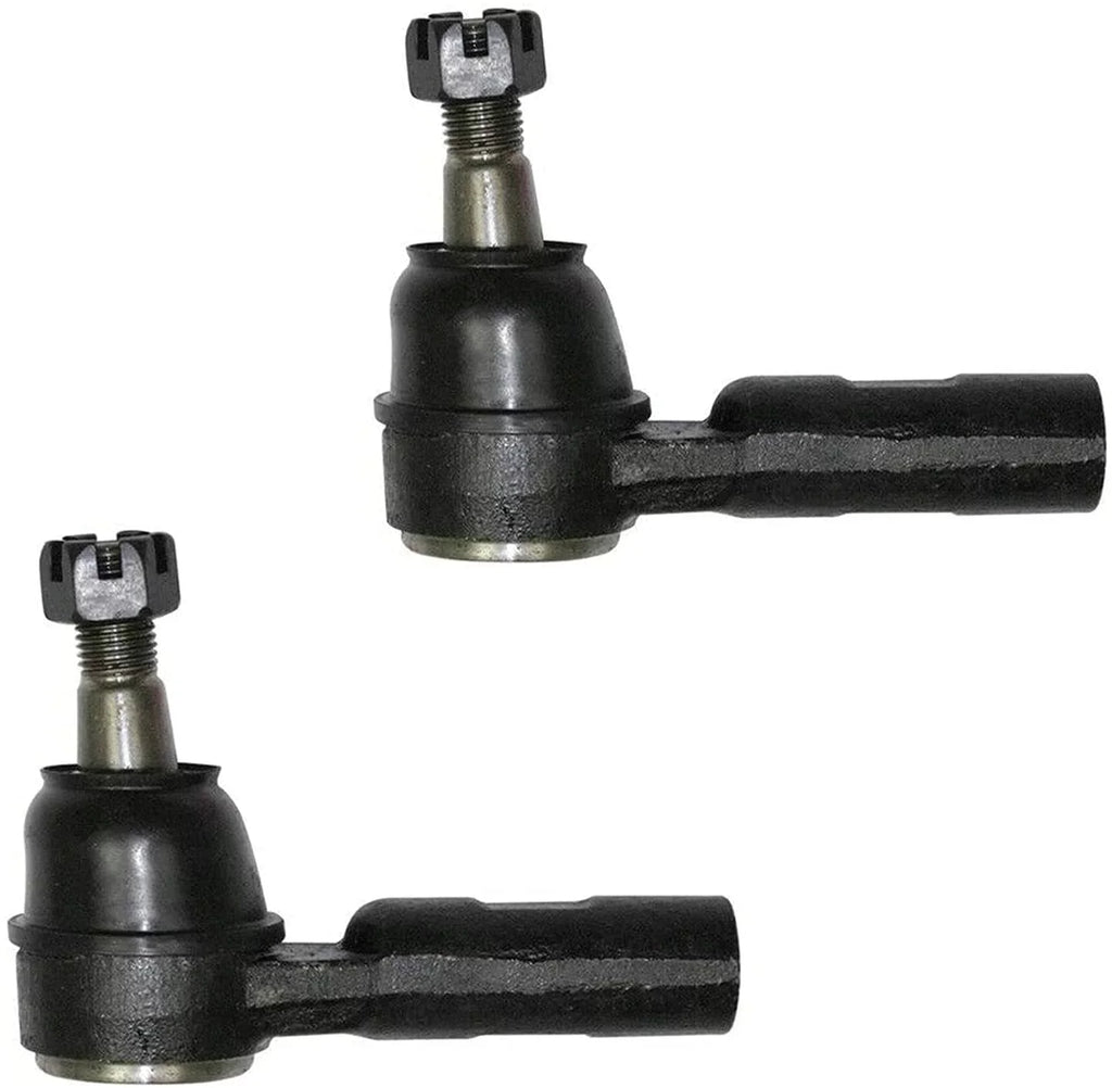 Detroit Axle - 5LUG Front Wheel Bearing & Hubs Assembly and Outer Tie Rods Replacement for 2006 2007 2008 Dodge Ram 1500 [Excludes Mega Cab]