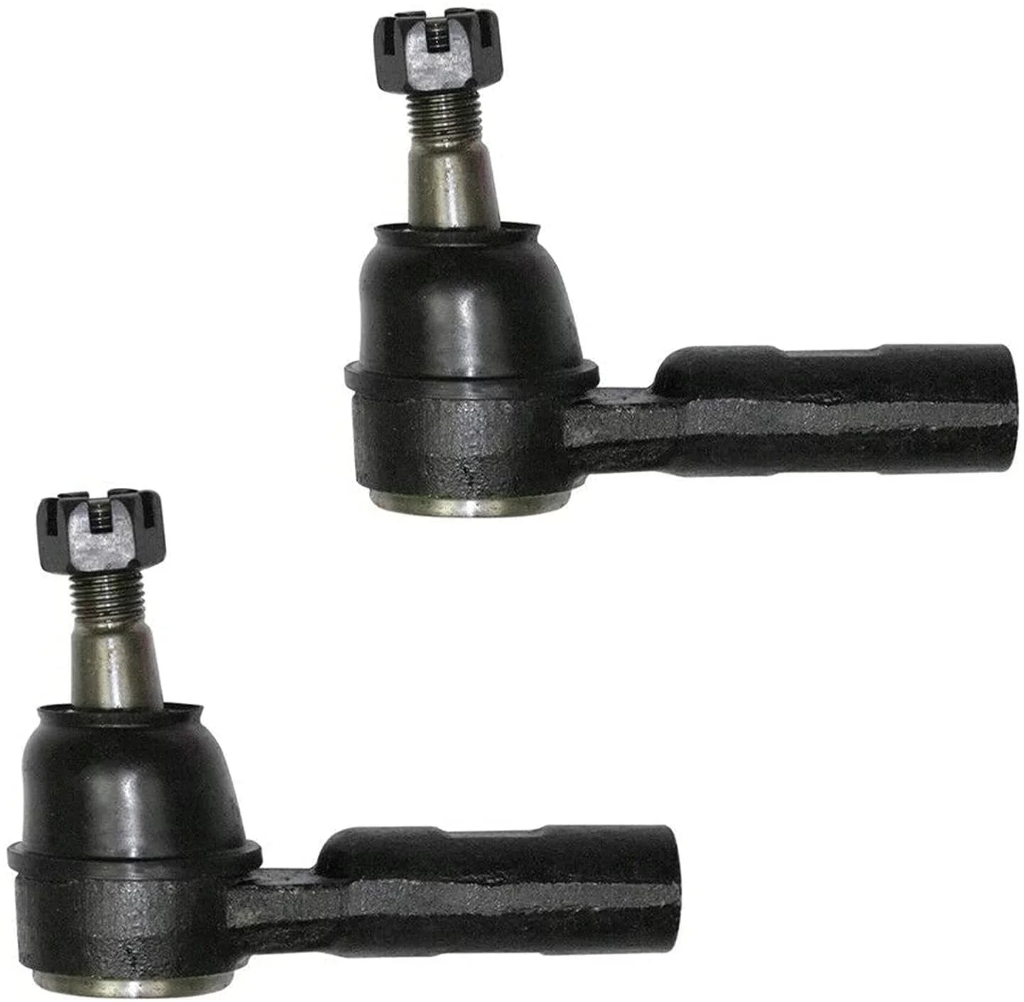 Detroit Axle - 5LUG Front Wheel Bearing & Hubs Assembly and Outer Tie Rods Replacement for 2006 2007 2008 Dodge Ram 1500 [Excludes Mega Cab]
