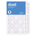 AIRx Filters 14x24x1 Air Filter MERV 8 Pleated HVAC AC Furnace Air Filter, Dust 4-Pack Made in the USA
