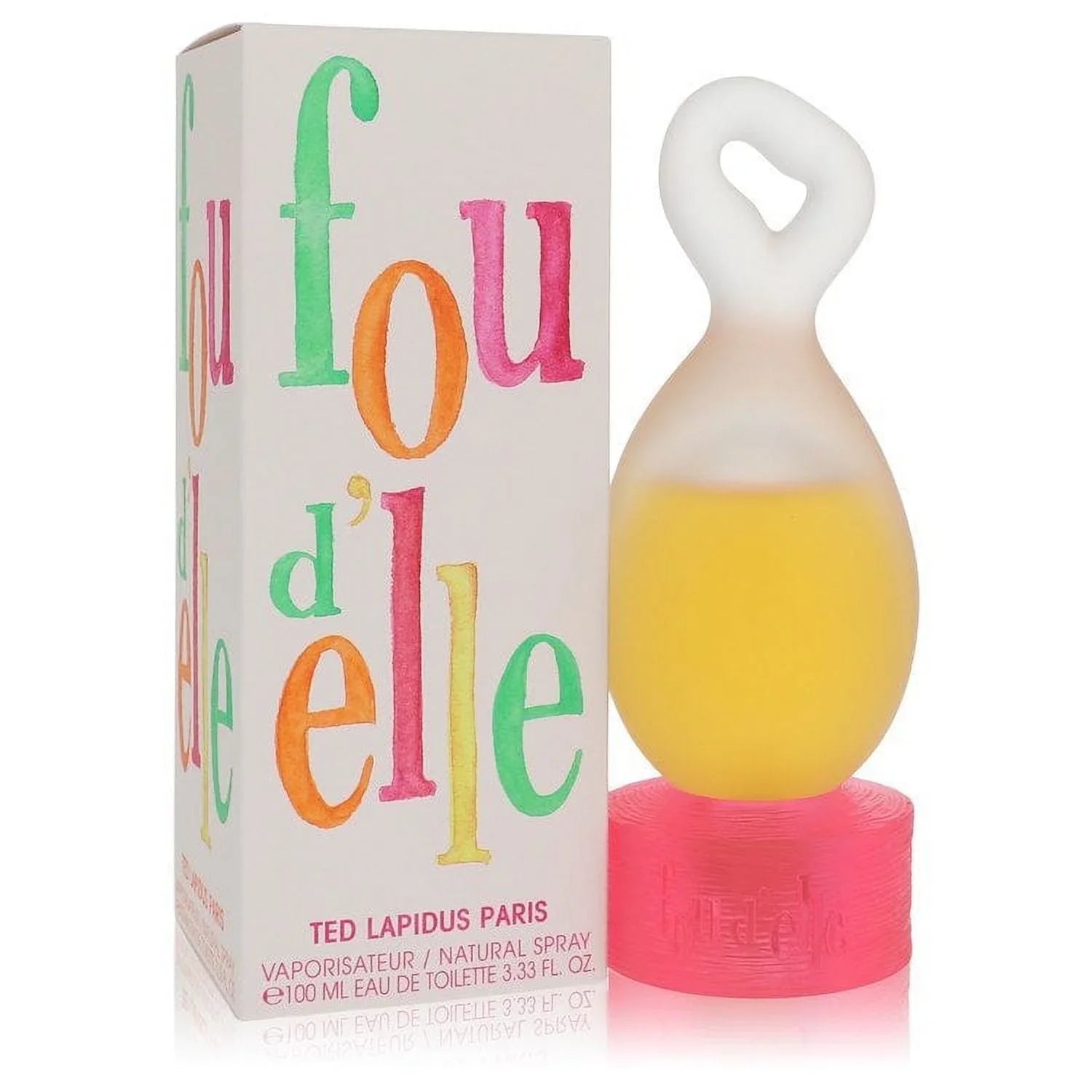 Fou D'elle by Ted Lapidus Eau De Toilette Spray 3.33 oz for Women Pack of 4