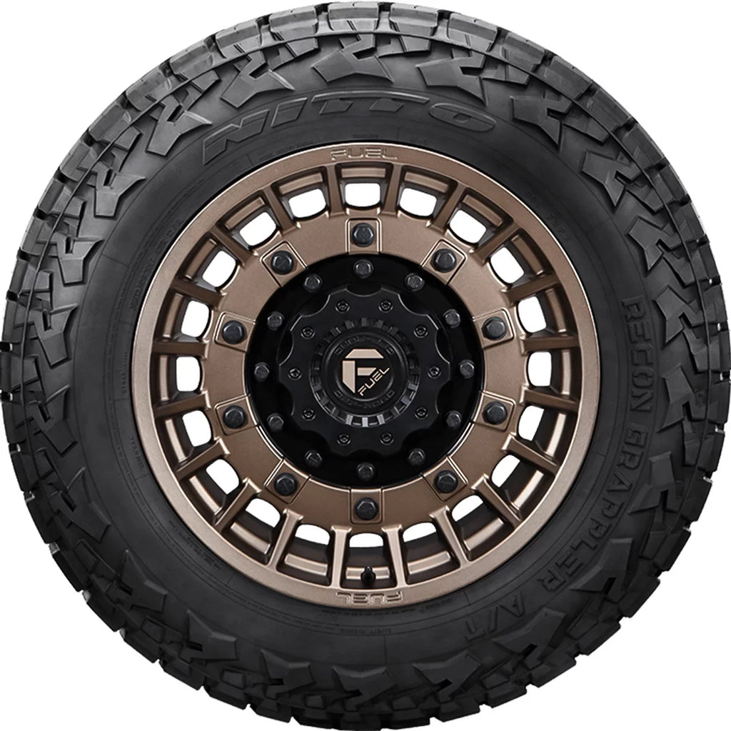 2 New Nitto Recon Grr A/T All-Terrain Tire - 33X12.50R17 124R