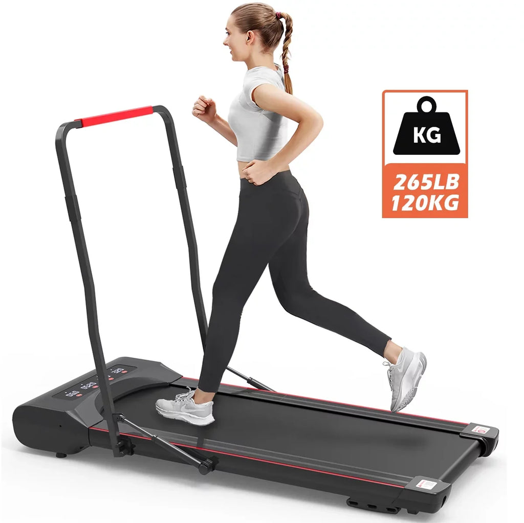 Sport Motorized Treadmill 2.5 Home Folding Treadmill with LCD Display 265 lbs.