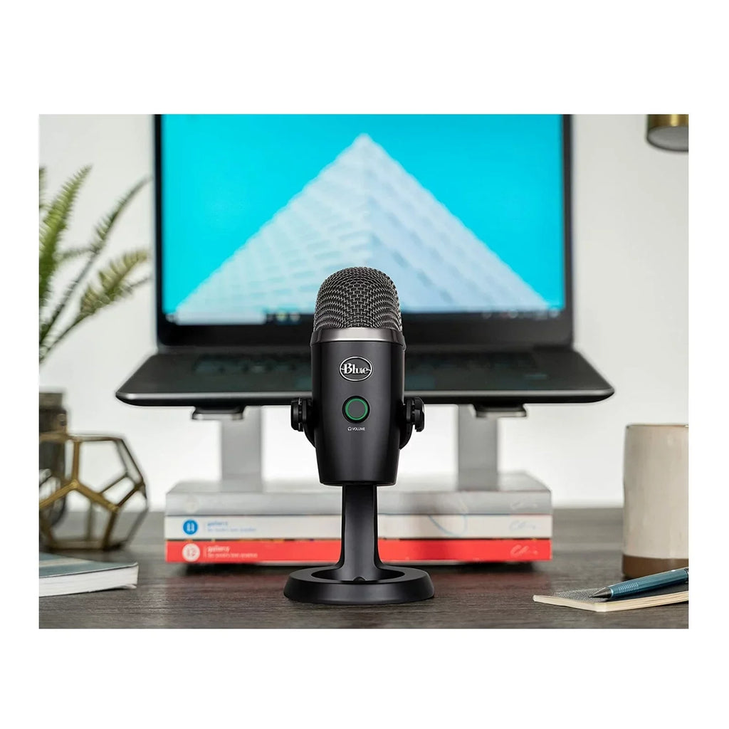 Blue Yeti Nano Premium USB Mic Dark with Knox Gear Boom Arm, Pop Filter and Shock Mount