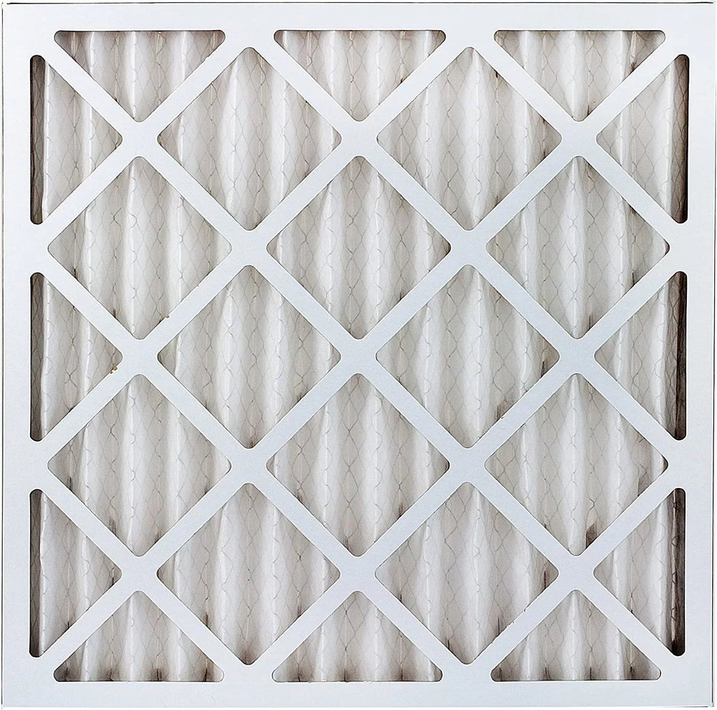 Filterbuy 25x25x4 MERV 13 Pleated HVAC AC Furnace Air Filters (12-Pack)