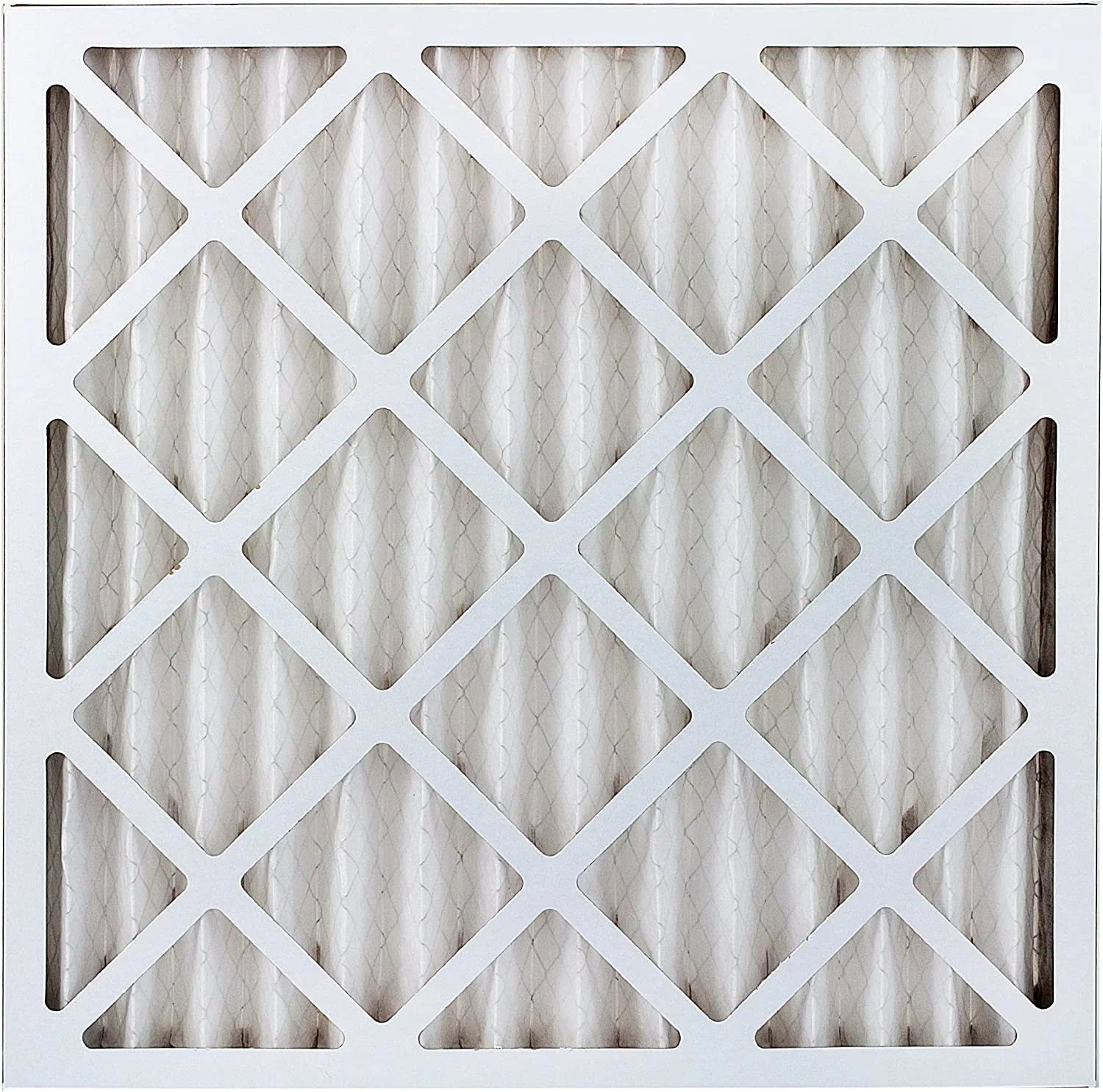 Filterbuy 25x25x4 MERV 13 Pleated HVAC AC Furnace Air Filters (12-Pack)