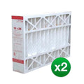 Fits Honeywell HVAC F100F1012 16x20x4 Air Filter MERV 11 (2 Pack)