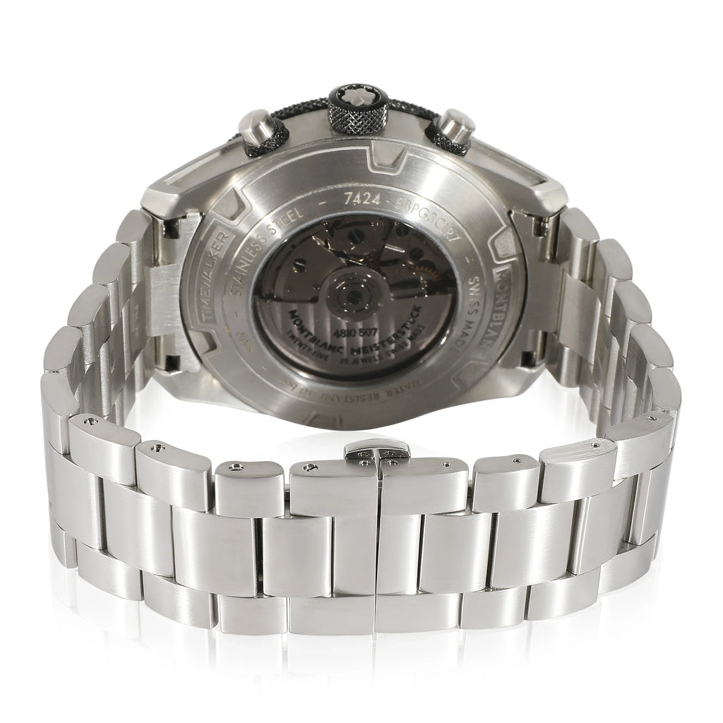 Montblanc Timewalker 116099 Men's Watch in Stainless Steel Pre-Owned