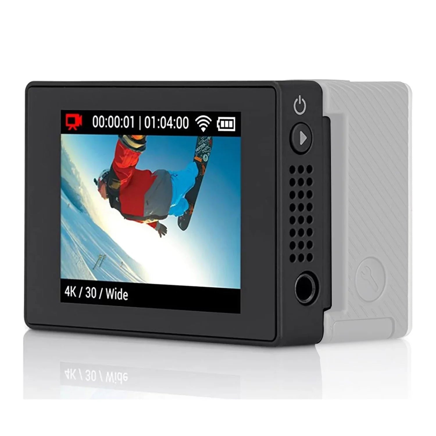 GoPro LCD Touch Screen BacPac ALCDB-301 fits Hero 3, 3+, 4 Extrernal Display for GoPro Display Monitor Viewer